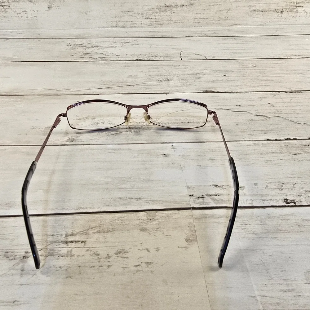 Kate Spade New York Oval Eyeglasses Burgundy Metal Frames Italy‎ 135mm 01W1